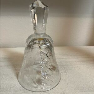 Vintage crystal bell